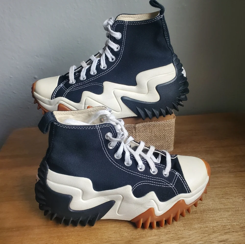 Converse Run Star Motion High Top Platform Women 6 Men 4.5 - Picture 1 of 9